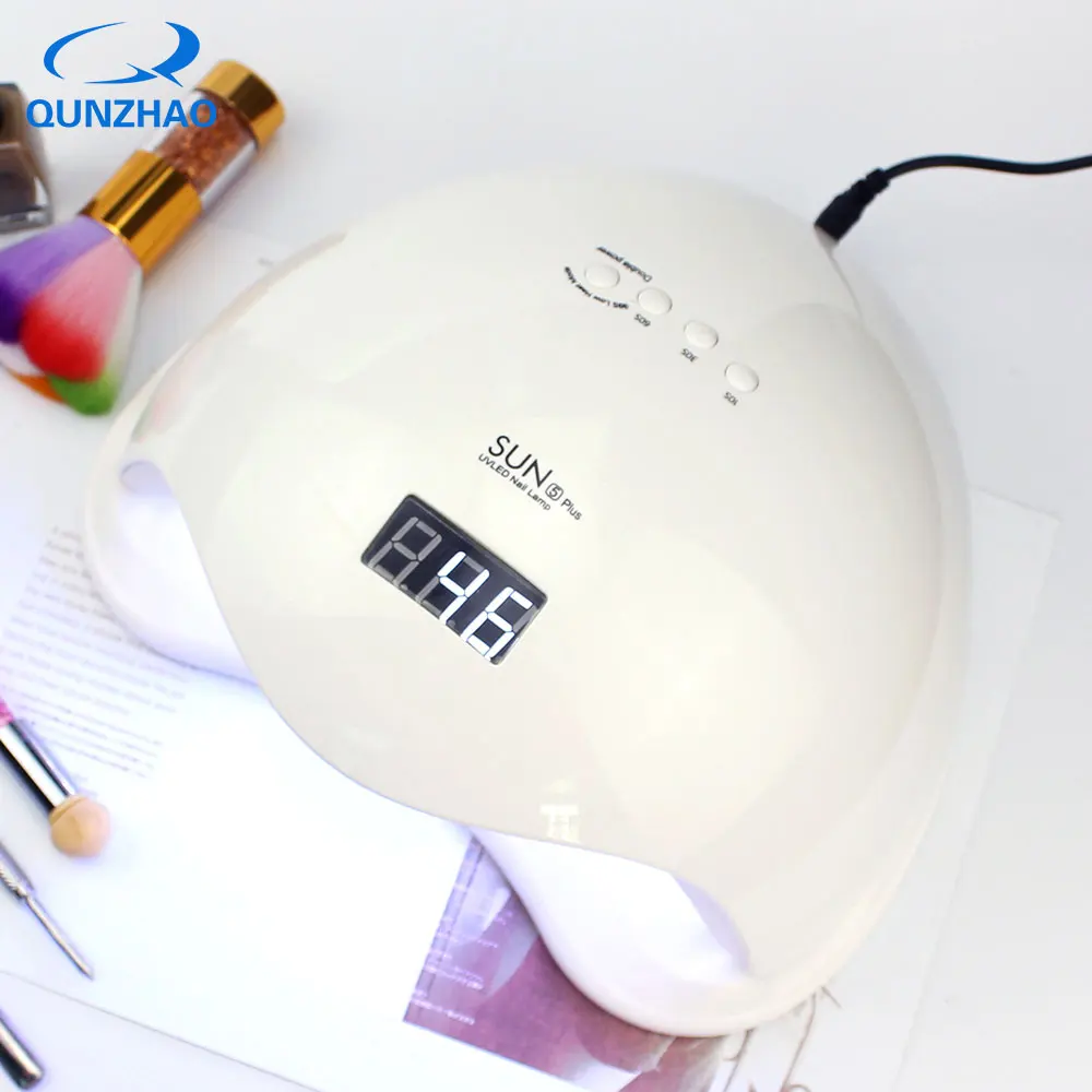 Sunuv Sun5 плюс 48 Вт УФ лампа для ногтей светодиодная маникюра Сушилка + стерилизатор
