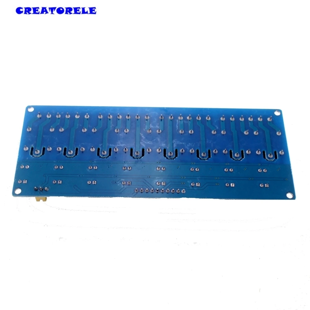 Горячая Распродажа 5V Электронный таймер релейный модуль 8 экран канала для 51 AVR ARM