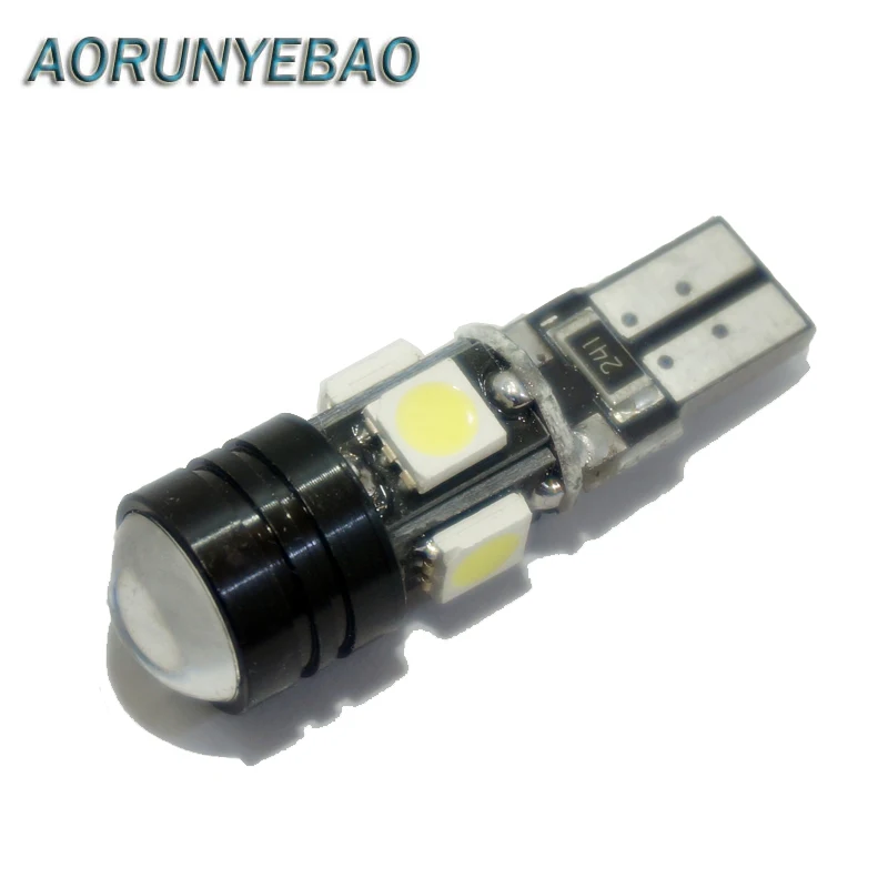 AORUNYEBAO автомобильный Стайлинг LED T10 Canbus 194 168 W5W COB + 5050 SMD лампа без ошибок
