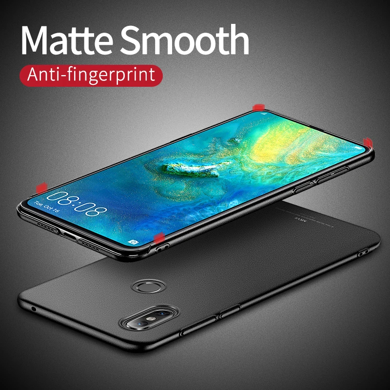 Чехол Mix 2 S 3 с кольцом для пальцев MSVII Тонкий матовый чехол Xiaomi Mi Держатель Жесткий