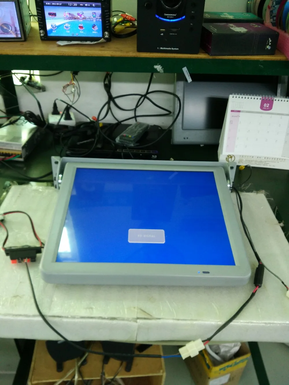 17 дюймов DC24V antomatic потолочный откидной ЖК-дисплей моторизованный для крыши установленный автобус монитор с аналоговым ТВ/VGA/USB слот/SD 1280*1024