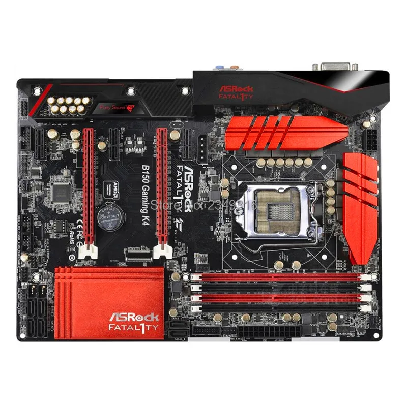Для ASRock B150 Gaming K4 оригинальная б/у настольная материнская плата LGA1151 DDR4 SATA3 USB3.0