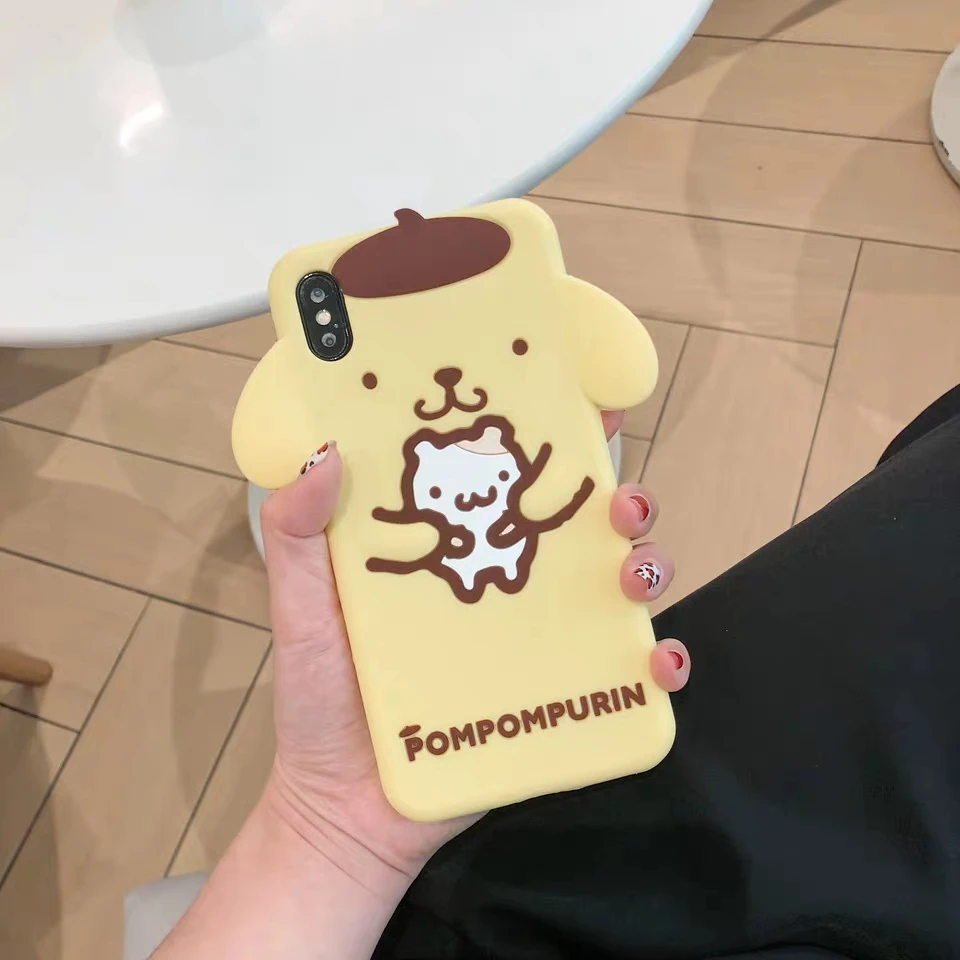 Милый японский мультфильм Sanrio Cinnamoroll My Melody Мягкий силиконовый чехол для iphone 6 6splus 7