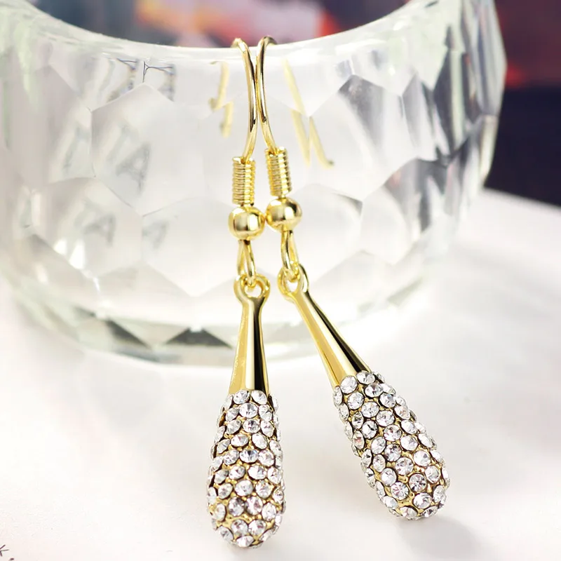 Ювелирные наборы Neoglory Стразы с эффектным ожерельем и серьгами для женщин 2020