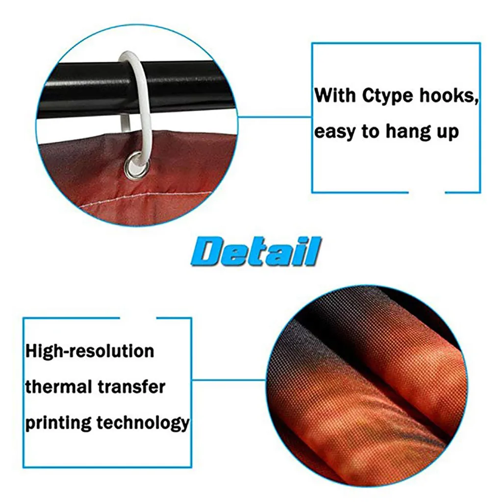 4 шт нескользящий коврик для ванной + крышка унитаза Водонепроницаемая занавеска