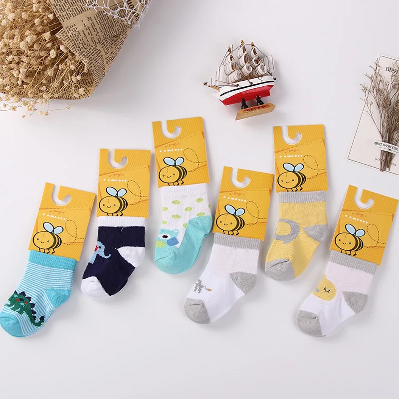 2017 зимние детские хлопковые акции для Носки малышей 0 1 малышей|socks for baby|baby socks