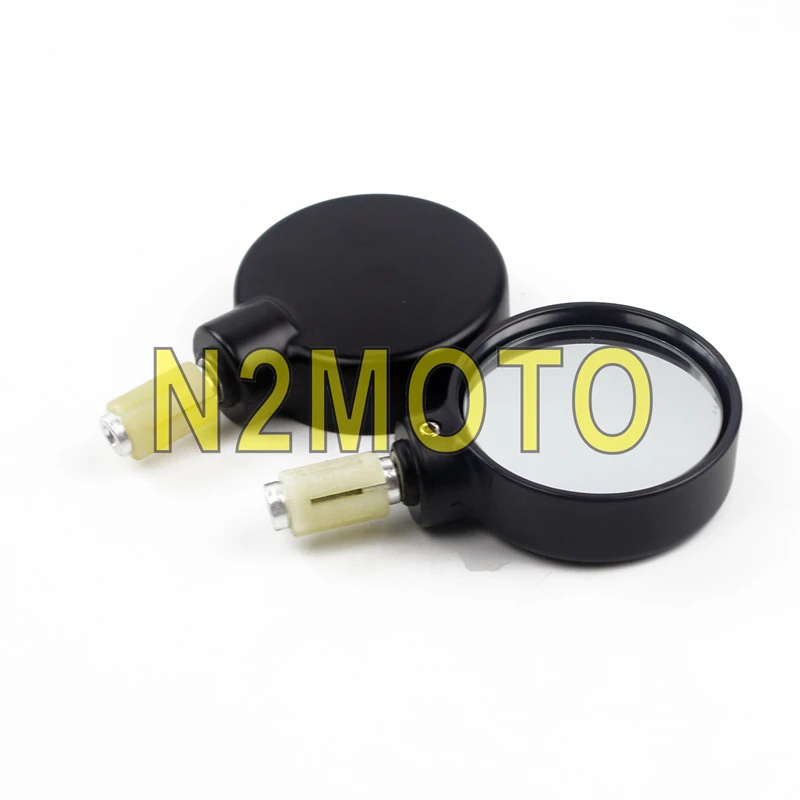 1 пара мотоциклетные боковые зеркала заднего вида с ручкой для черного 22 мм