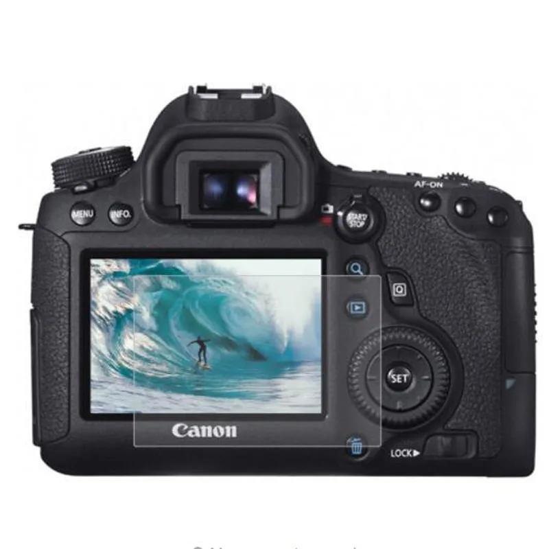 Закаленное защитное стекло для Canon EOS 6D DSLR камера ЖК-дисплей Защитная пленка