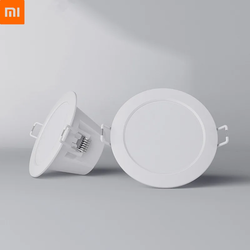 Интеллектуальный светильник xiaomi mi jia, работающий с приложением mi home, умный пульт дистанционного управления, белый и теплый светильник mi phone, умный сменный светильник