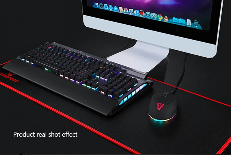 Motospeed V60 RGB Программирование макросов 5000 dpi игровая мышь USB компьютер 7 кнопок Wried оптическая мышь с подсветкой светодиодный