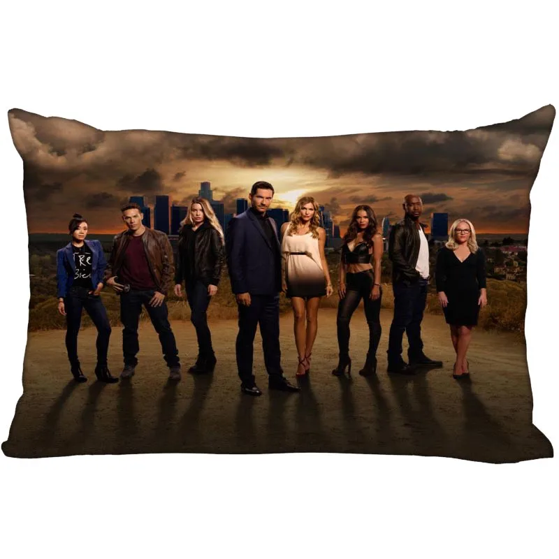 Изготовленный На Заказ Люцифер прямоугольник подушка чехол на молнии dakimakura