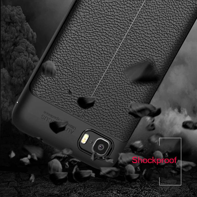 Leather texture Soft TPU Case For Asus Zenfone Pegasus 3S Max ZC521TL Shockproof Silicone back cover |