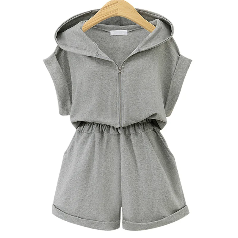 Женский сексуальный Модный комбинезон, полиэстер, облегающий, вечерние, комбинезон, комбинезон, брюки, Клубная одежда, одноцветная, с коротким рукавом, спортивная одежда