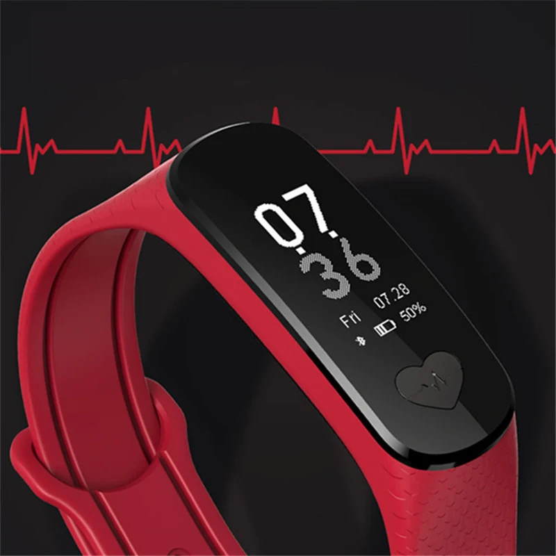 Умный Браслет B9 ECG + PPG браслет для здоровья пульсометр монитор артериального