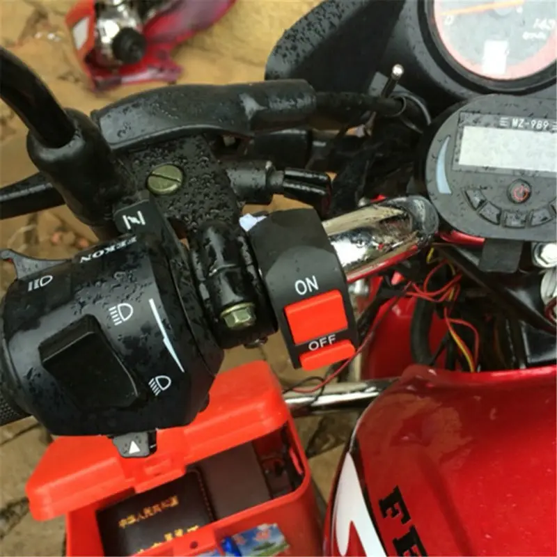 Кнопка вкл./выкл. На руль мотоцикла 12 В|motorcycle kill switch|kill switchhandlebar motorcycle switches |