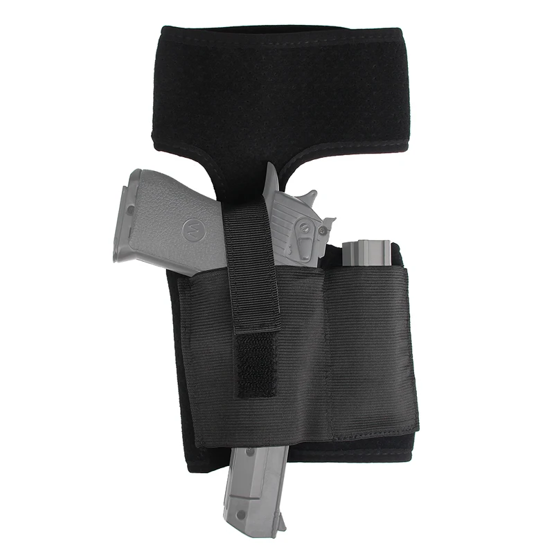 Скрытая Лодыжка кобура с правой ногой складная для пистолета Stealth дышащая Glock 17 19