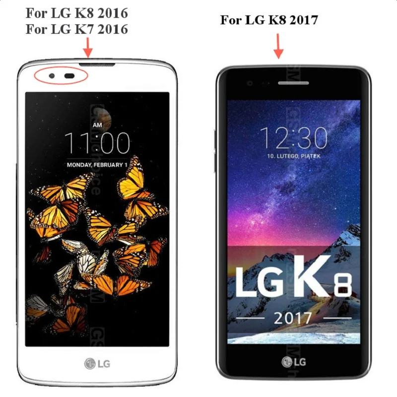 Полная защита экрана для LG K10 2017 K8 2018 G6 Q7 G7 K4 K 10 8 стильная закаленная пленка 2016