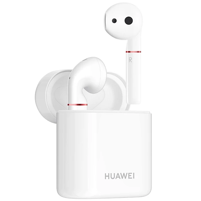 Оригинальные беспроводные наушники HUAWEI FreeBuds 2 TWS, Bluetooth 5,0, аудио, водонепроницаемые, IP54, управление нажатием, Беспроводная зарядка