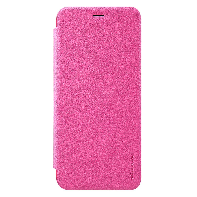 Nilkin для samsung S8 чехол 5,8 ''NIlLKIN Блестящий флип-чехол из искусственной кожи защитный чехол для телефона для samsung Galaxy S8 Funda Coque - Цвет: 3