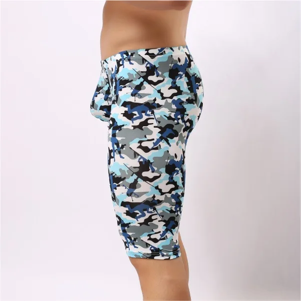 Сексуальное мужское нижнее белье Нейлоновые женские камуфляжные U образные