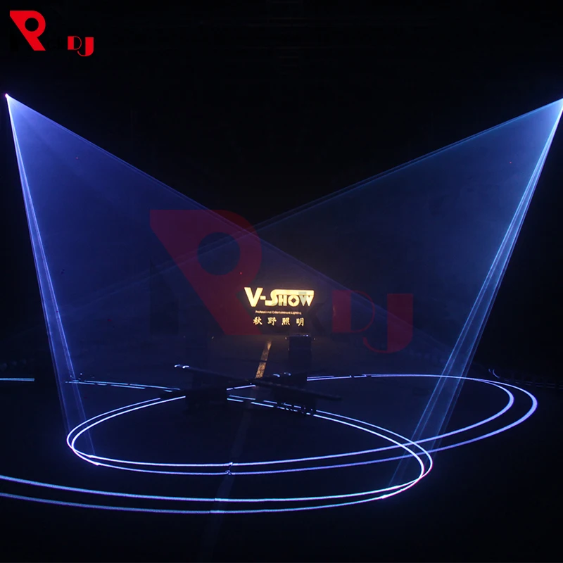 2 Вт RGB анимационный лазерный сценический светильник программируемый проектор