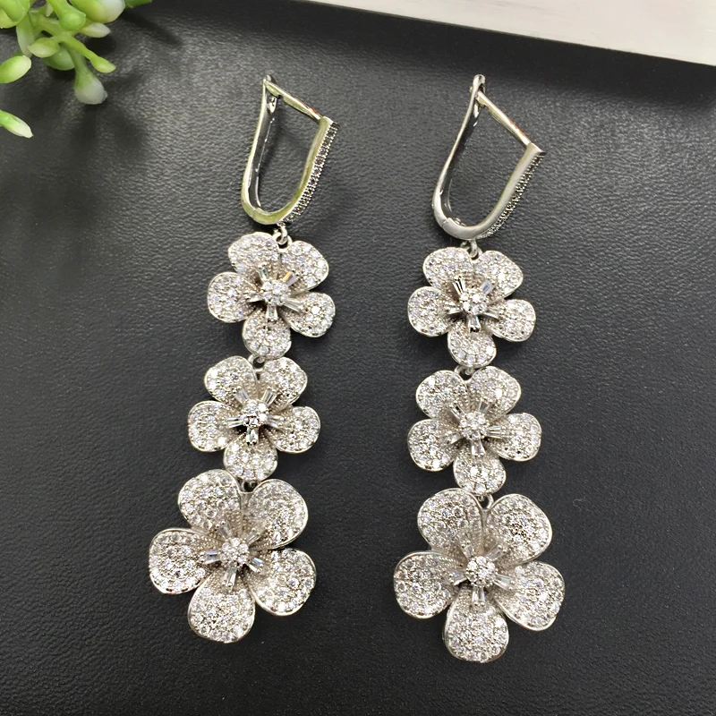 Lanyika модные украшения для невесты элегантные классические длинные