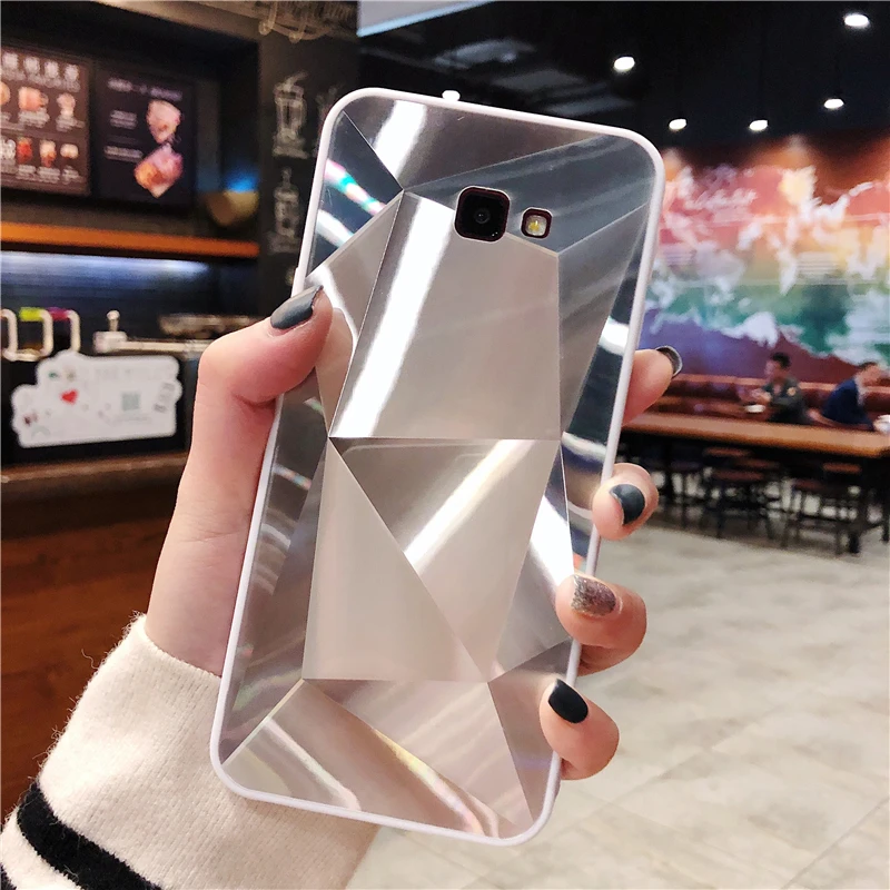 3D зеркало с бриллиантовым блеском чехол для samsung Galaxy A5 A6 A7 A8 A9 J4 J6 J8 J3 J5 J7 S7 край S8 S9 S10 плюс S10E