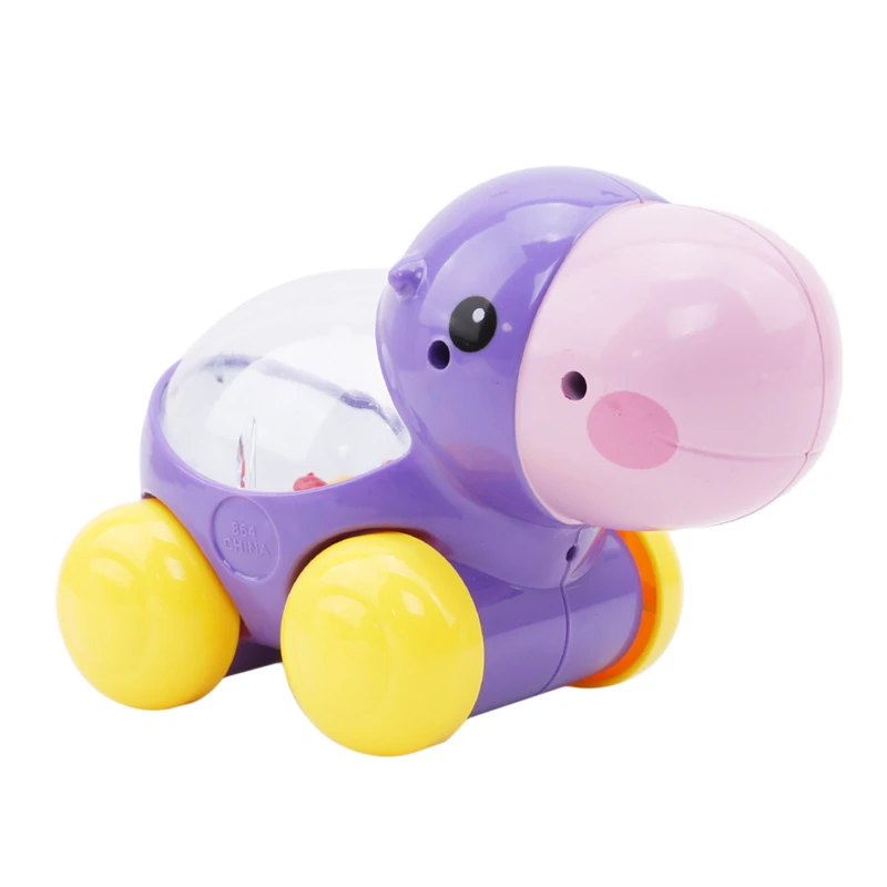 1 шт. милые Мультяшные скользящие маленькие бегемоты игрушечные черепахи для