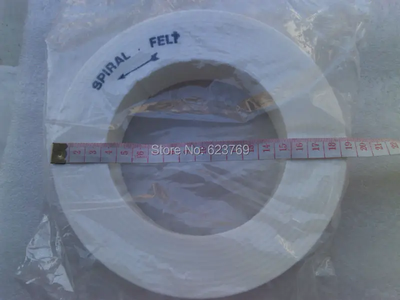 RZZ спиральный войлочный диск для полировки шерсти стеклянной скошенной машины