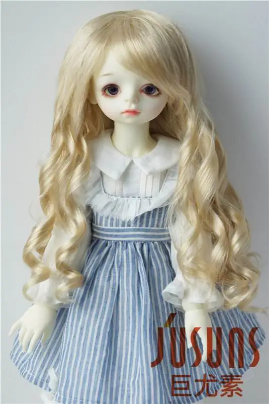 JD224 9-10 дюймов Blyth кукла парики 23-25 см кукольный парик BJD парик леди Sauvage длинные волнистые кукольные волосы
