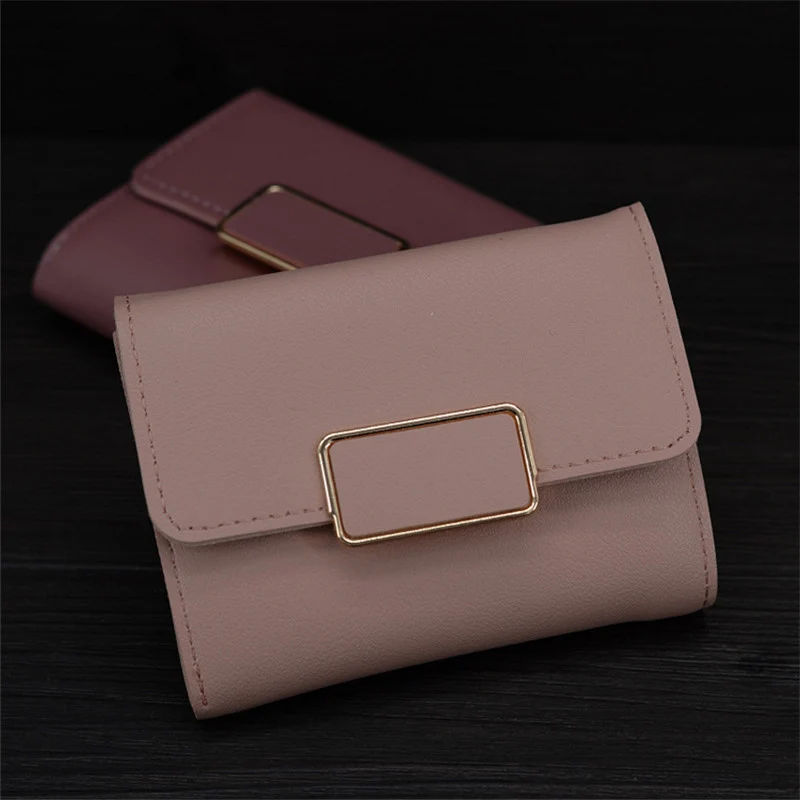 Женские кошельки кошелек короткие и маленькие дамские бумажники для телефона