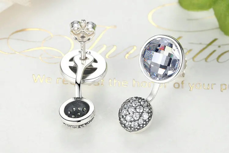 Распродажа 925 серебро Европа перо Кристалл от Swarovski новые модные креативные