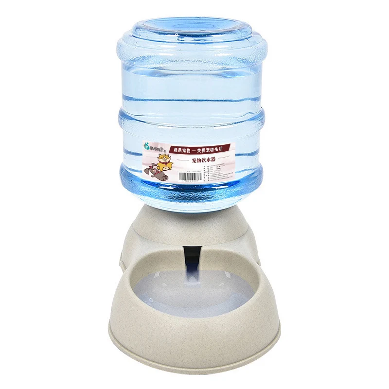 Water Fountain 3.75L кошка собаки автоматическая кормушка для домашних животных фонтан поилка большая емкость Кормление щенка чаша поилка диспенсер - Цвет: Water Fountain