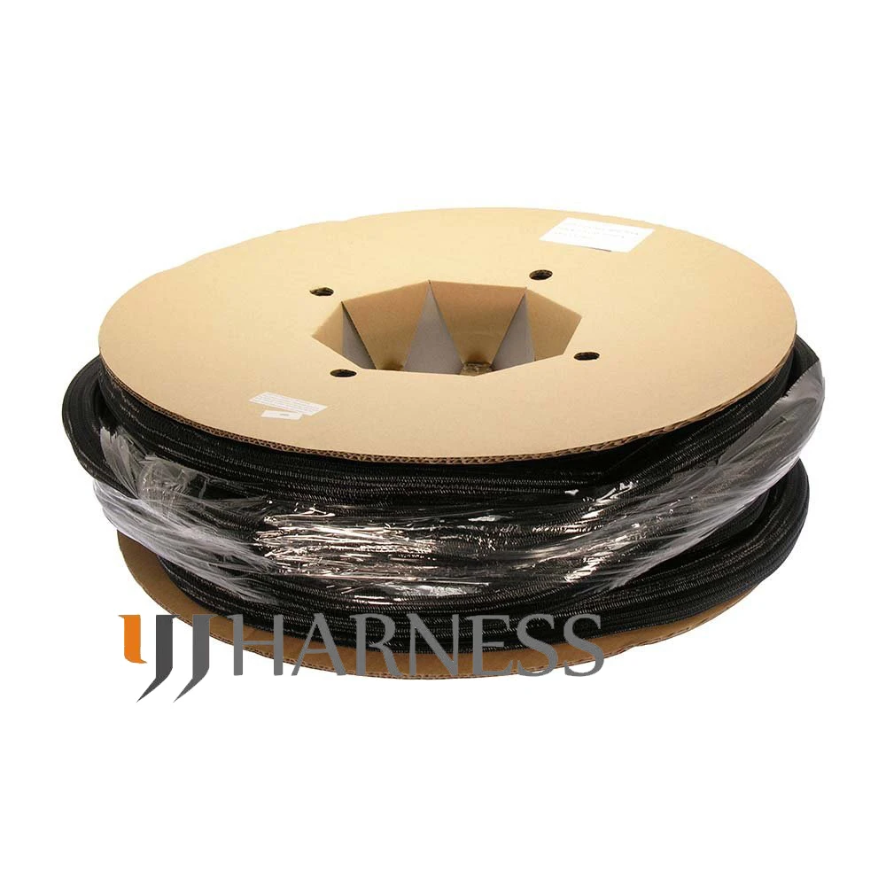 Плетеная самозакрывающаяся кабельная оплетка с возможностью расширения