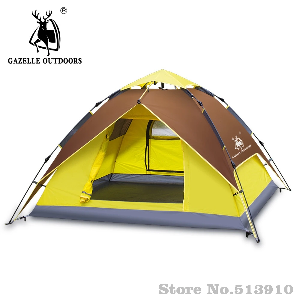 Газель на открытом воздухе 3 4 человек палатки Гидравлический Автоматический