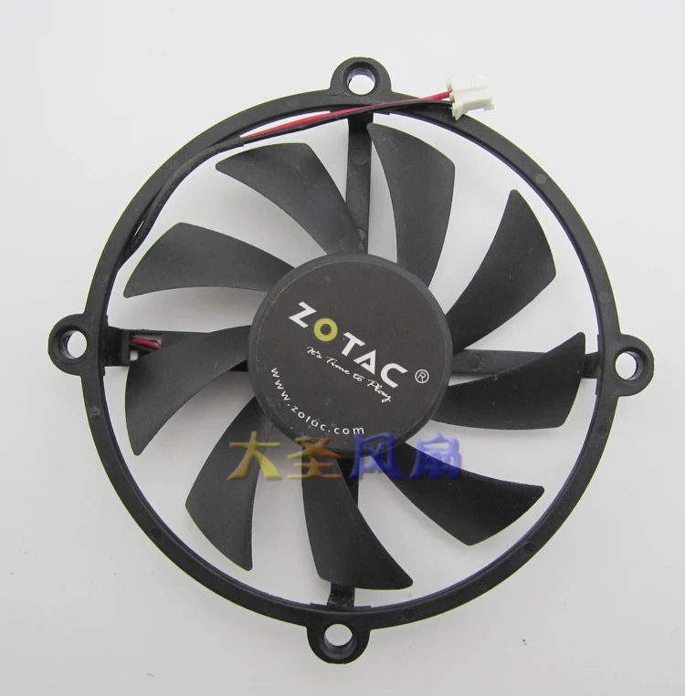 Оригинальный вентилятор видеокарты Sapphire 4830 для ZOTAC MSI PLA08015B12HH line 2 | Компьютеры и