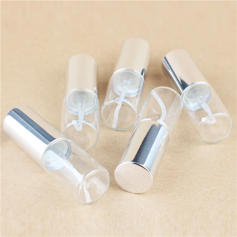 5 шт. в партии мл многоразовый распылитель духов яркий серебристый алюминиевый