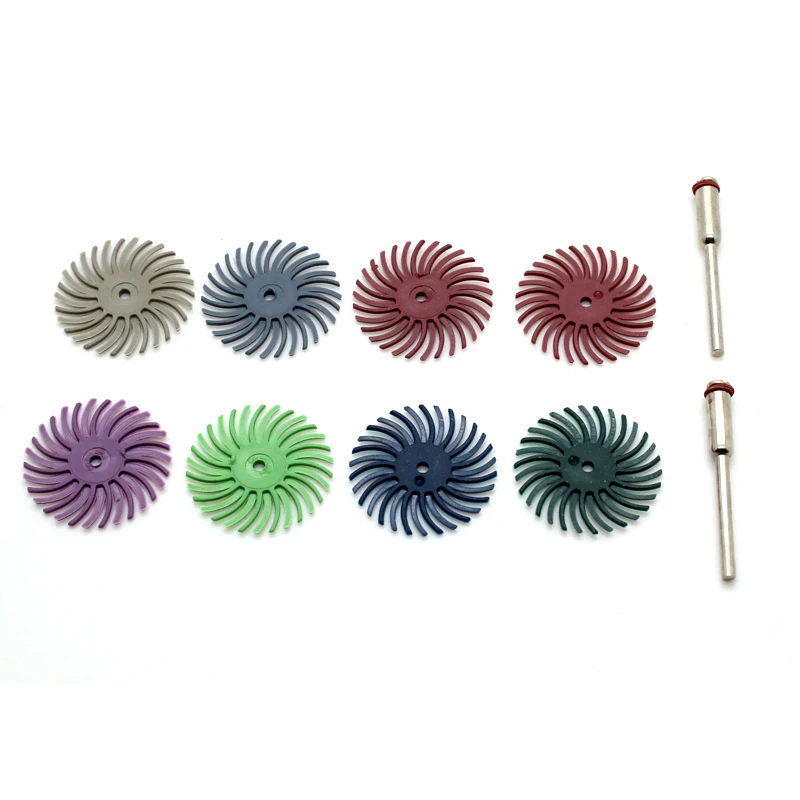 Шт. 50 шт. ювелирные инструменты радиальная щетина кисточки полировки