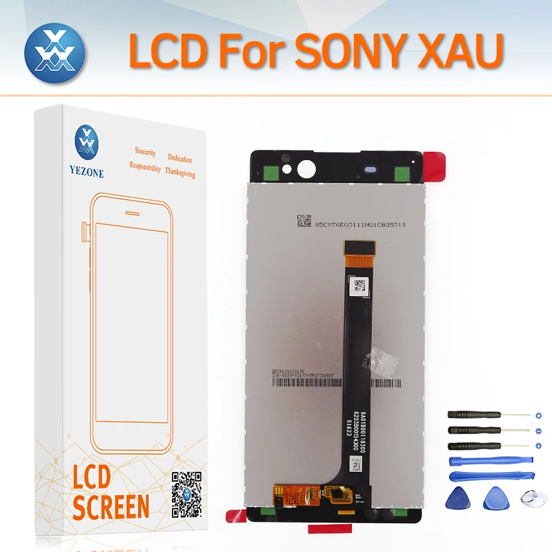 Super AMOLED ЖК ДИСПЛЕЙ Для SONY Xperia C6 XA Ультра Дисплей F3211 F3213 с Сенсорным Экраном
