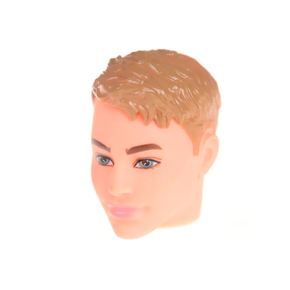 Оригинальная голова для куклы мальчика 2 шт./случайные черные и нормальные