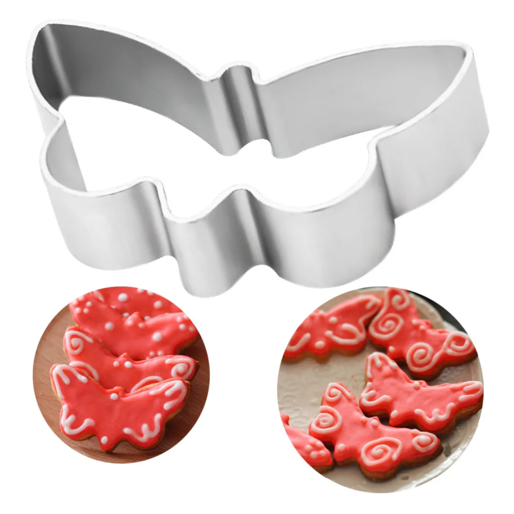 1 шт. алюминиевая форма в форме бабочки инструменты для сахарного дела печенья