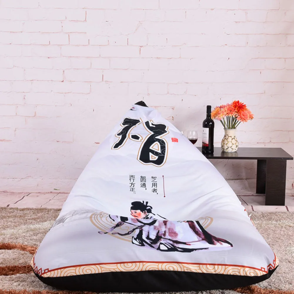 Beanbag комфортное кресло с принтом Zac 100% хлопок без наполнения|beanbag sofa|bean bagbean bag bed |