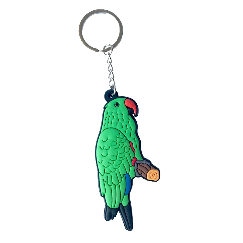 COSANER Parrot аниме-брелок для ключей пвх мультяшный брелок подарки на день рождения