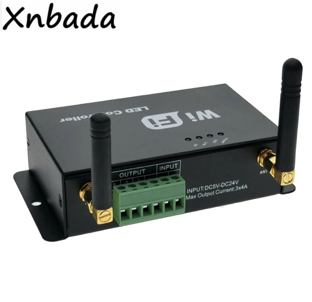 Светодиодный контроллер WF100 RGB с Wi Fi и пультом управления|rgb wifi led controller|wifi controllerled