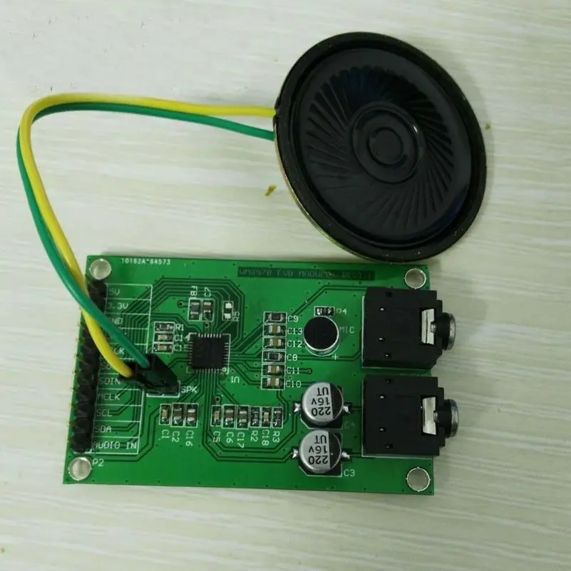 WM8978 аудио 2S декодер w/динамик модуль STM32 запись воспроизведение Mp3 | Электроника