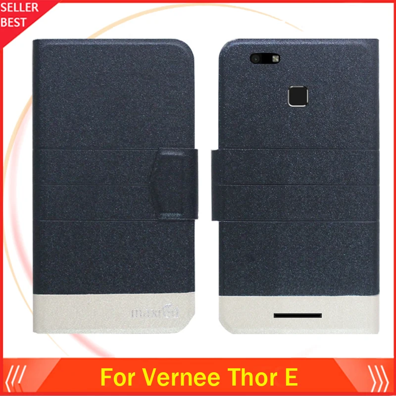 5 цветов лидер продаж! Кожаный чехол для телефона Vernee Thor E Прямая поставка с
