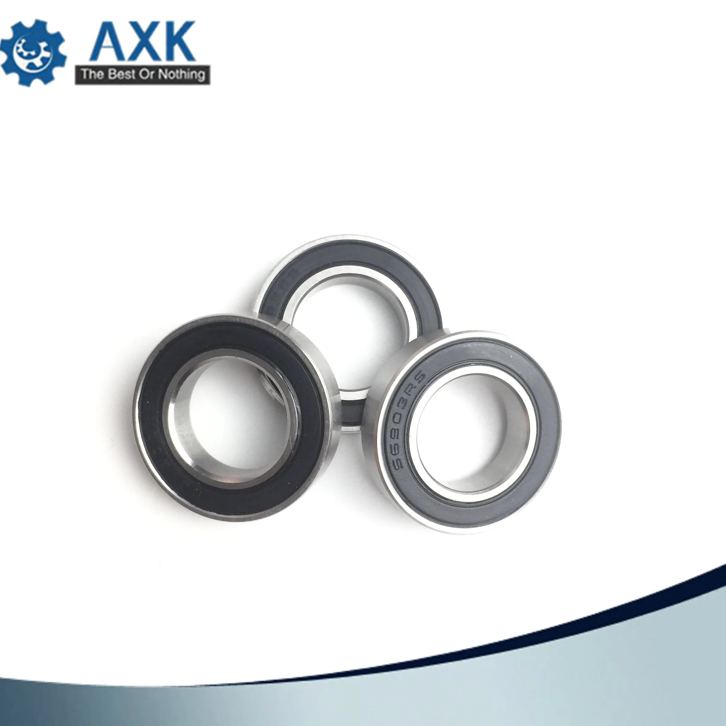 Подшипники 6203 6204 6205 6206 ( 1 шт.) 440C кольца из нержавеющей стали с керамическими
