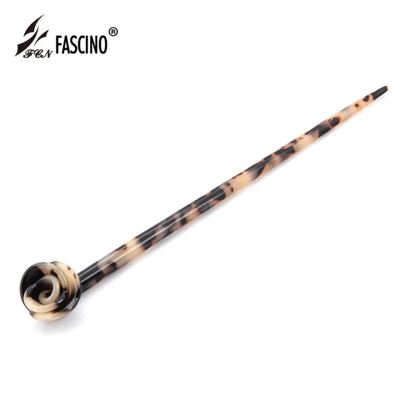 2017 Новый Элегантный Мода Цветов Волос Палочки Ювелирные Изделия 18.5 СМ Долго