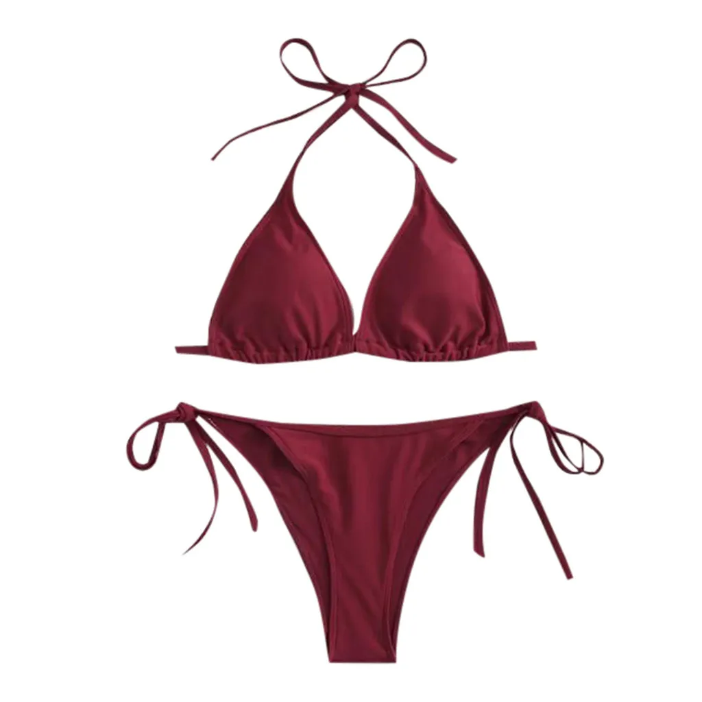 Женская однотонная шапка красные черные микроповязка слинг низкая талия