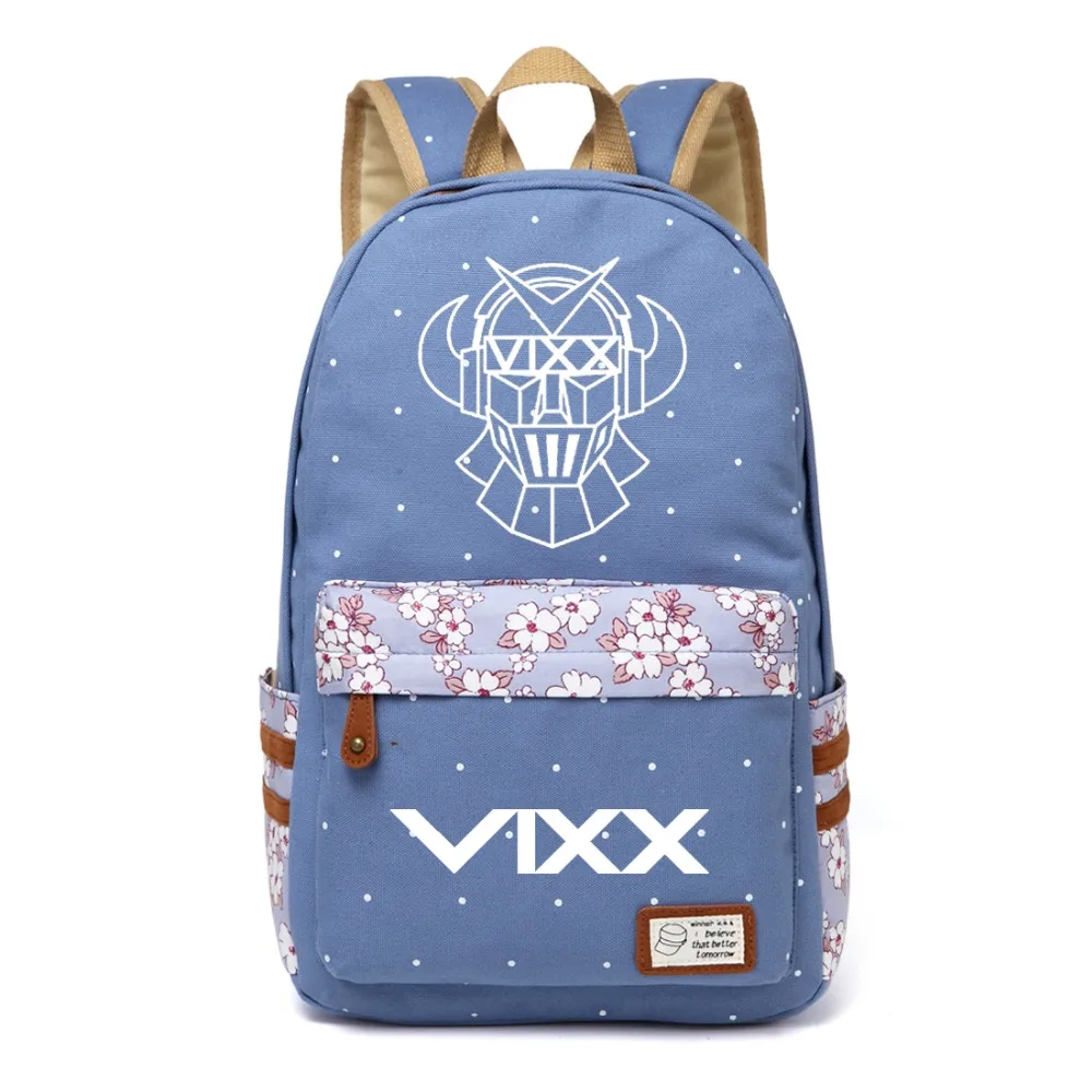 WISHOT KPOP VIXX рюкзак с цветами сумка для путешествий девочек подростков Женская